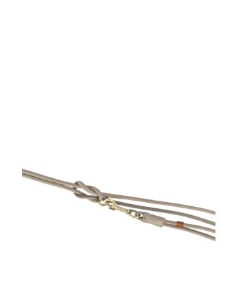 AKSESOAR POVODAC ZA PSA PODESIVI LEATHER XS LIGHT GRAY Trixie