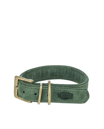 OGRLICA ZA PSA LEATHER S M1 GREEN Trixie