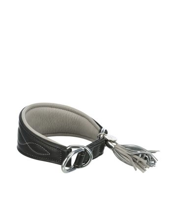 OGRLICA ZA PSA HRTA LEATHER S BLACK Trixie