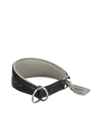 OGRLICA ZA PSA HRTA LEATHER S M BLACK Trixie