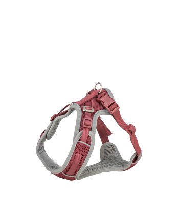 OGRLICA SA AM-OM ZA PSA PREMIUM FLEXMESH M 58-80CM MAROON Trixie