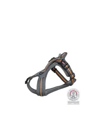 AM OGRLICA POJAS ZA PSA FUSION S M 45-54CM GRAY Trixie