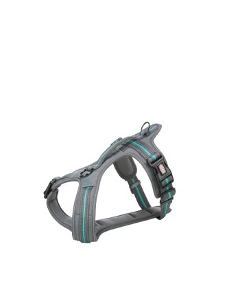 AM OGRLICA POJAS ZA PSA FUSION S M 45-54CM I GRAY Trixie