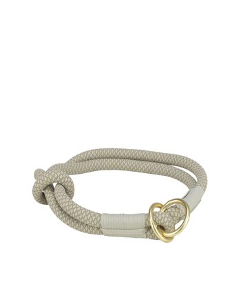 OGRLICA POLUDAVILICA ZA PSA SOFT ROPE L GRAY Trixie