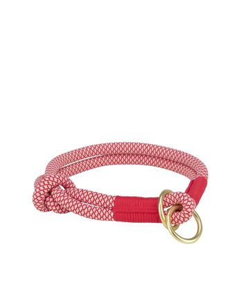 OGRLICA POLUDAVILICA ZA PSA SOFT ROPE L XL RED Trixie