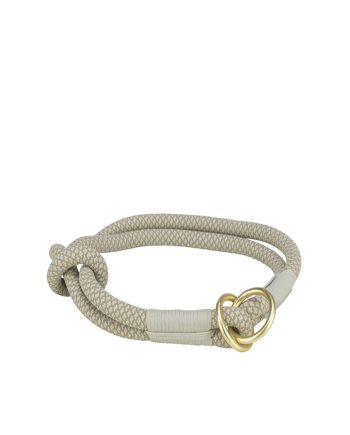 OGRLICA POLUDAVILICA ZA PSA SOFT ROPE L XL GRAY Trixie