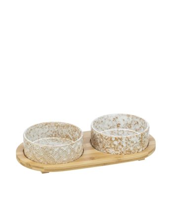 ČINIJE KERAMIČKE BAMBUS BEIGE GRAY Trixie