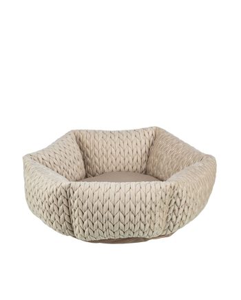 KREVET LEŽALJKA ZA PSA HOUSE LIVIA OVAL BEIGE Trixie