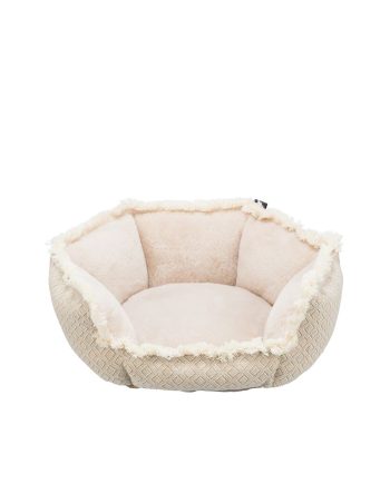 KREVET LEŽALJKA ZA PSA BOHO ROUND BEIGE Trixie