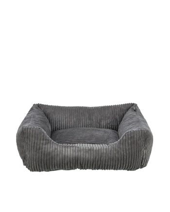 KREVET LEŽALJKA ZA PSA JONNA PLISH DARK GRAY Trixie