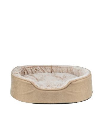 KREVET LEŽALJKA ZA PSA LINO S OVAL BEIGE Trixie