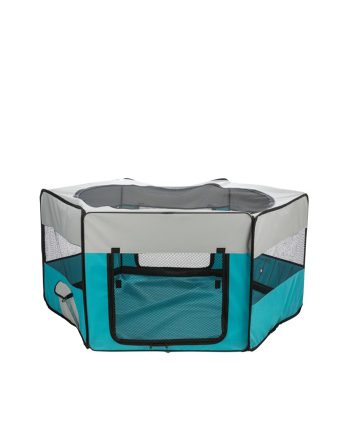 AKSESOAR PLASTIC MEDIUM PUPPY BLUE Trixie