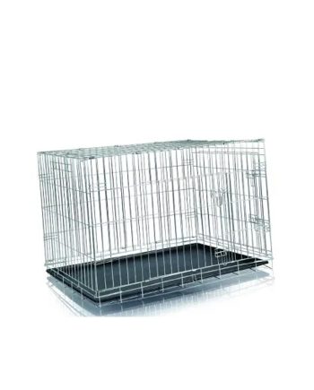 AKSESOAR ZA LJUBIMCA TRANSPORTNI VI SKLOPIVI ŽIČANI KAVEZ SILVER Trixie