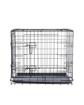 AKSESOAR ZA LJUBIMCA TRANSPORTNI VI SKLOPIVI ŽIČANI KAVEZ BLACK Trixie
