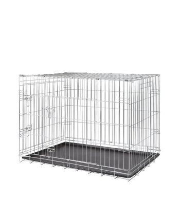 AKSESOAR ZA LJUBIMCA TRANSPORTNI V SKLOPIVI ŽIČANI KAVEZ SILVER Trixie