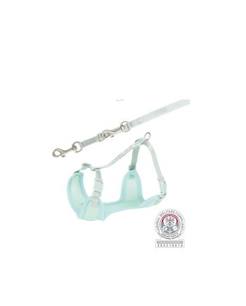 AM OGRLICA POJAS ZA PSA SA POVODCEM JUNIOR S 26-34CM MINT Trixie