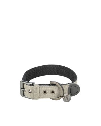 OGRLICA ZA PSA CITY STYLE I ŠIROKA M 2.5CM LIGHT GRAY Trixie