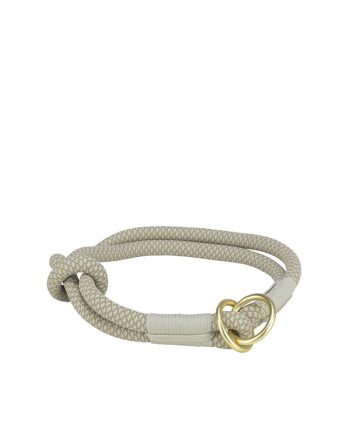 OGRLICA POLUDAVILICA ZA PSA SOFT ROPE XS S GRAY Trixie