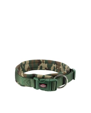 OGRLICA ZA PSA PREMIUM L CAMUFLAGE GREEN Trixie