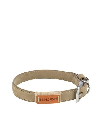 OGRLICA ZA PSA LEATHER BE NORDIC M BEIGE Trixie