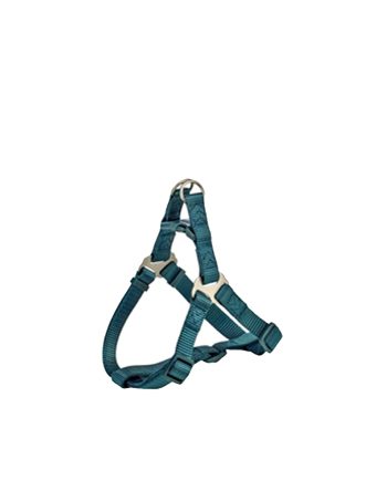 OGRLICA SA AM-OM ZA PSA PREMIUM ONE TOUCH HARNESS M 50-65CM PETROL BLUE Trixie