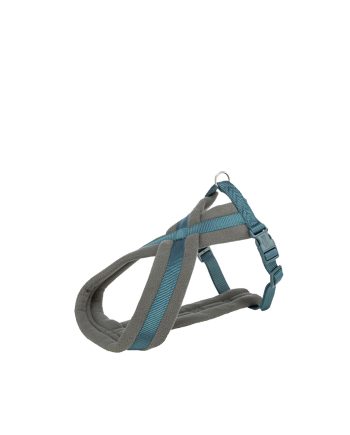 AM OGRLICA POJAS ZA PSA TOURING HARNESS 40-70CM PETROL BLUE Trixie