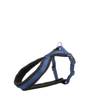 AM OGRLICA POJAS ZA PSA TOURING HARNESS 40-70CM INDIGO BLUE Trixie