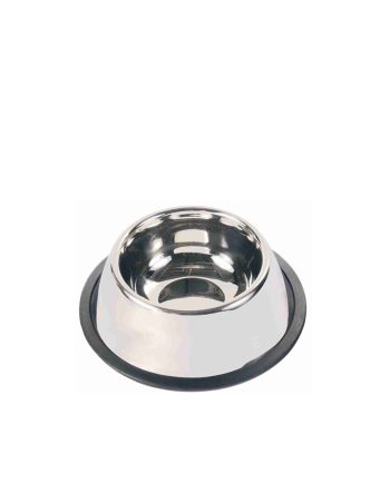 ČINIJA METALNA ZA PSE SA DUGIM UŠIMA SILVER Trixie