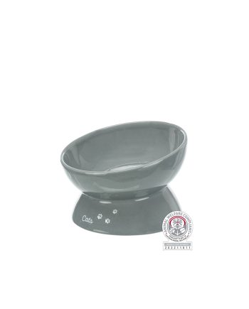 ČINIJA KERAMIČKA ZA PSE SA POSTOLJEM XXL GRAY Trixie