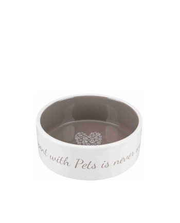 ČINIJA KERAMIČKA PETHOME L XL WHITE Trixie