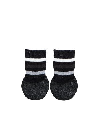 ČARAPE 2 WALKER ACTIVE TIME L XL BLACK Trixie