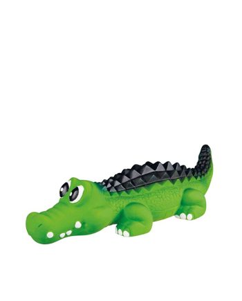 IGRAČKA OD LATEKSA ZVUČNA KROKODIL GREEN Trixie