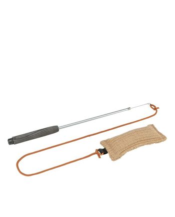 AKSESOAR ZA TRENING ŠTAP SA JUTOM ZA OBUKU BEIGE Trixie