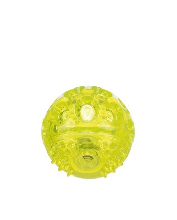 IGRAČKA GUMENA LOPTA FLASHING GREEN Trixie