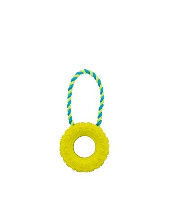 IGRAČKA GUMENA TOČAK NA KANAPU YELLOW Trixie