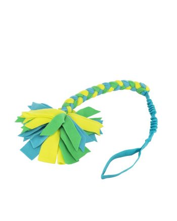 IGRAČKA INTERAKTIVNA SA AMORTIZEROM NA NATEZANJE BUNGI MULTICOLOR Trixie