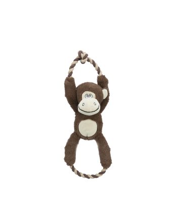 IGRAČKA PLIŠANA ZVUČNA MAJMUN DARK BROWN Trixie