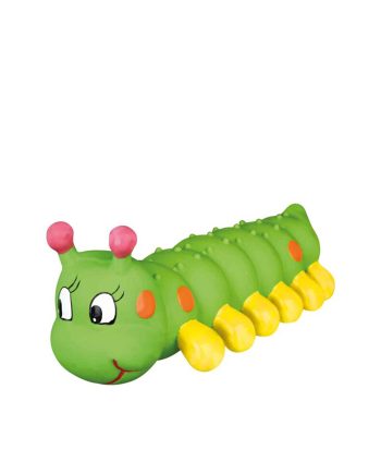 IGRAČKA OD LATEKSA ZVUČNA GUSENICA GREEN Trixie