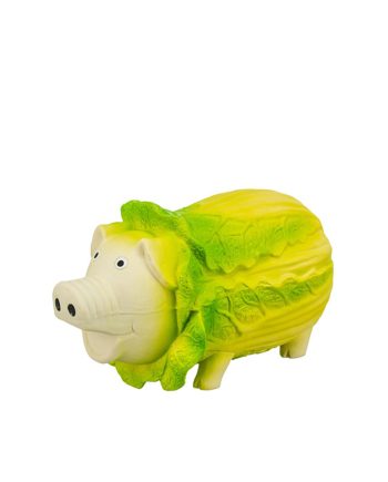 IGRAČKA OD LATEKSA ZVUČNA PRASE U KUPUSU GREEN Trixie