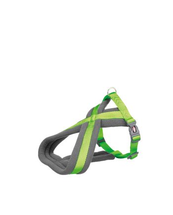 AM OGRLICA POJAS ZA PSA PREMIUM HARNESS 30-55CM GREEN Trixie