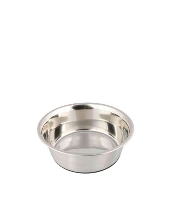 ČINIJA ROSTFRAJ SA ŽLEBOM I GUMOM METAL SILVER Trixie