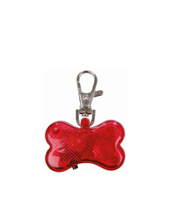 AKSESOAR PRIVEZAK ZA POVODAC FLASHER 3CM RED Trixie