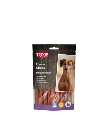 POSLASTICA ZA PSA ŠTAPIĆI SA ZEČETINOM 100G Trixie