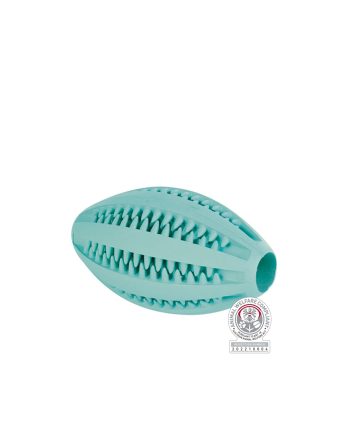 IGRAČKA GUMENA DENTA FUN RAGBI GUMA M BLUE Trixie