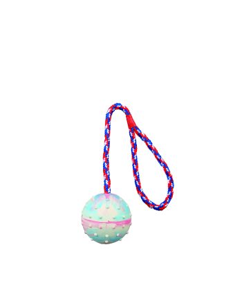 IGRAČKA GUMENA LOPTA HRAPAVA NA KANAPU BLUE Trixie