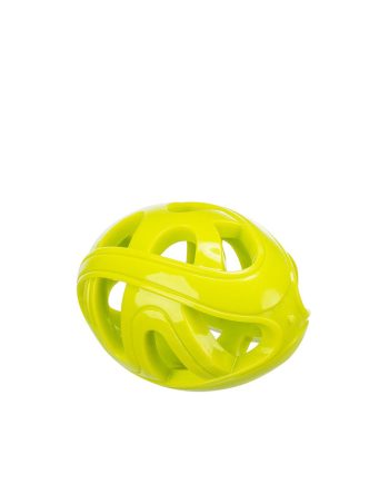 IGRAČKA PLASTIČNA RAGBI LOPTA YELLOW Trixie
