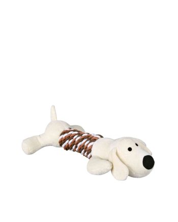 IGRAČKA PLIŠANA ZVUČNA PAS SA KANAPOM WHITE Trixie