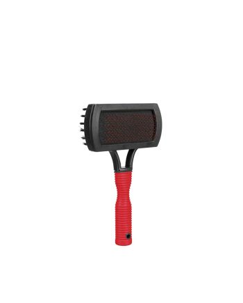 ČETKA ZA PSE DVOSTRANA PLASTIC ZA PUDLE BLACK Trixie