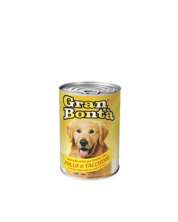 GB KONZERVA SA PILETINOM I ĆURETINOM 400G Gran Bonta