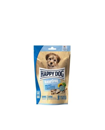 POSLASTICA ZA PSA MINI SNACK NATUCROQ PUPPY 100G Happy Dog